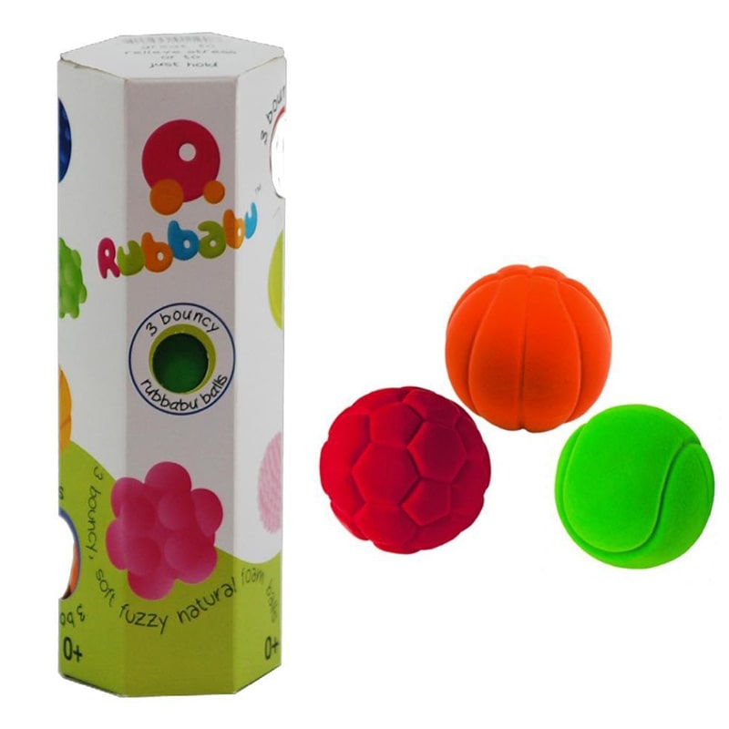 Small Balls Mix (Set of 3) (0 to 10 years)