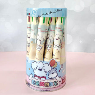 4-Color Jumbo Multicolor Pen for Kids (1pc)