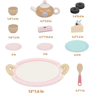 Wooden Tea Play Set