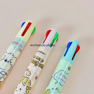 4-Color Jumbo Multicolor Pen for Kids (1pc)