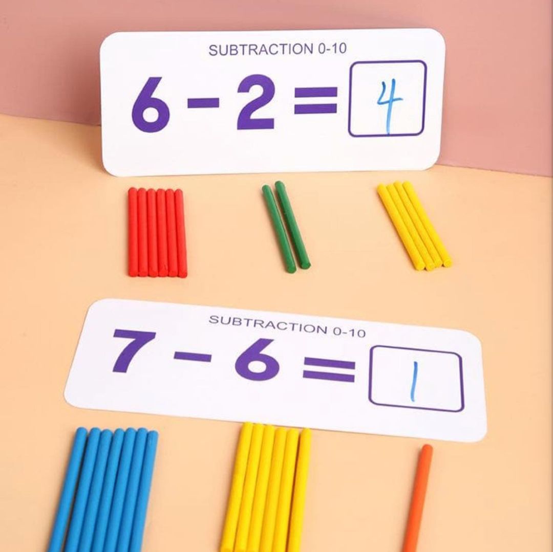 Mathematics Wooden Game 