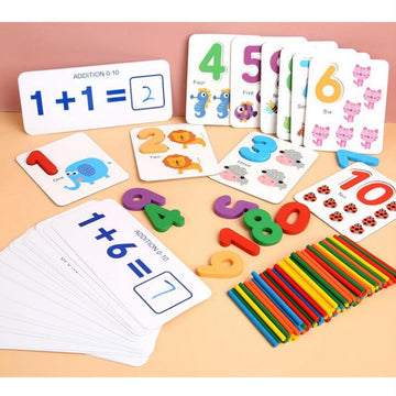 Educational Mathematics Wooden Game for Kids