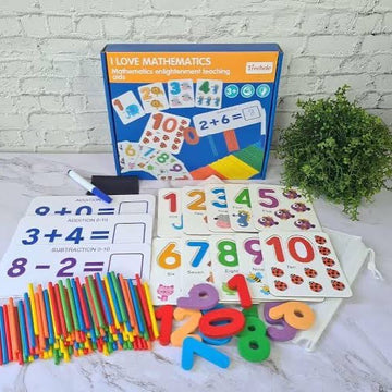 Educational Mathematics Wooden Game for Kids
