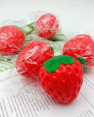 Strawberry Squishy Toy: Cute and Squeezable Fun for Kids