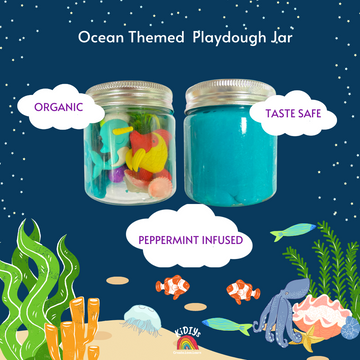 Ocean Playdough Curiosity Jar
