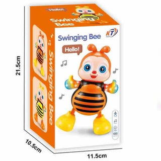 Swinging Bee Musical Toy with Lights & Dancing Motion