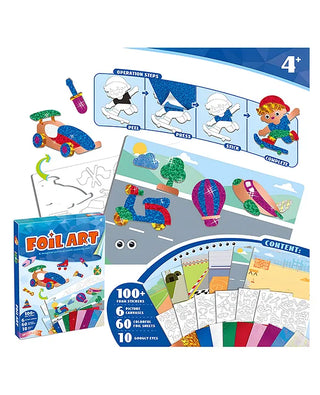 Foil Art Magical Art & Craft Activity Kit for Kids (Random)