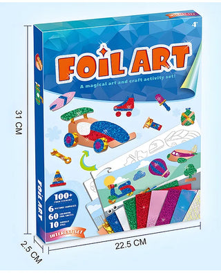 Foil Art Magical Art & Craft Activity Kit for Kids (Random)