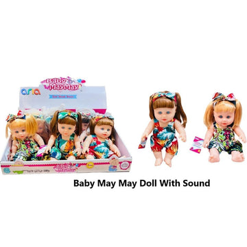 Girl Doll with Realistic Baby Sound for Girls (29cm) (Medium)