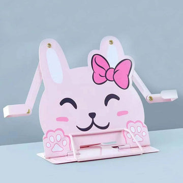Animal-Inspired Metal Book Stand: A Kid's Reading Companion