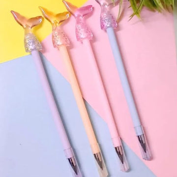 Cute Mermaid Tail Topper Pencil for Kids