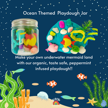 Ocean Playdough Curiosity Jar
