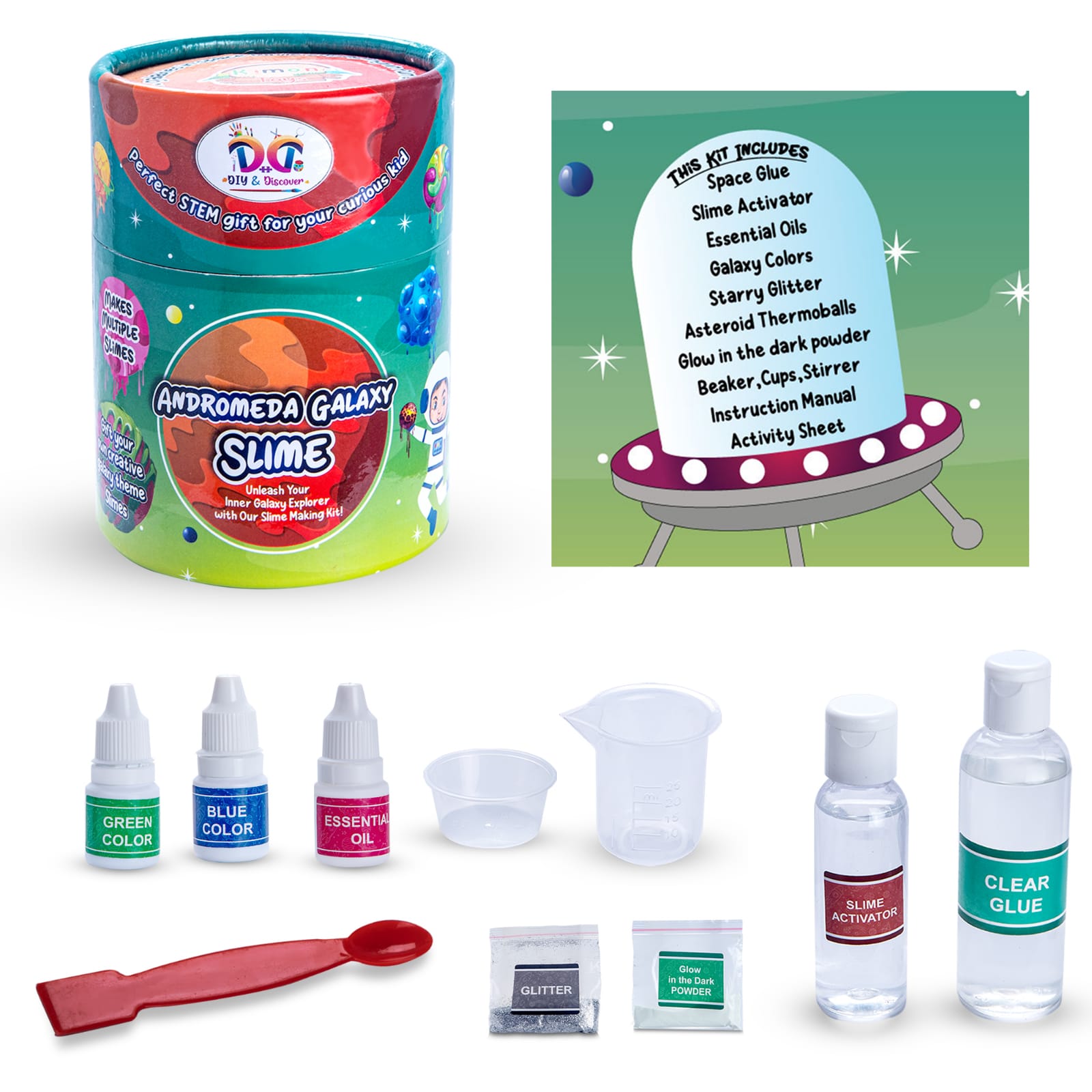 Diy Science Candy Slime Kit - Premium Slime Making Kit - SND