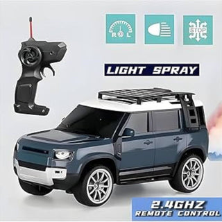 Defender Design Remote Control Car with Mist Spray for Kids (Random Color)