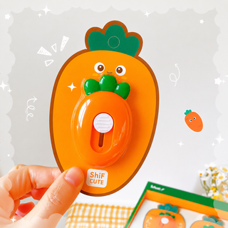 Portable Mini Carrot Cute Utility Cutter Knife - 1 pc
