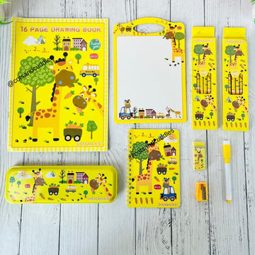 Cute Animal Themed Stationery Set for Kids
