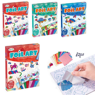 Foil Art Magical Art & Craft Activity Kit for Kids (Random)