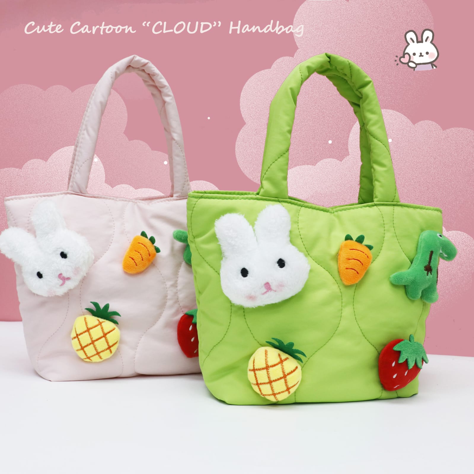 Cute Kawaii Handbags: Carry Your Cuteness Everywhere with Attached Soft Toys