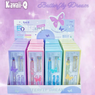 Butterfly Design Fountain Pen Set