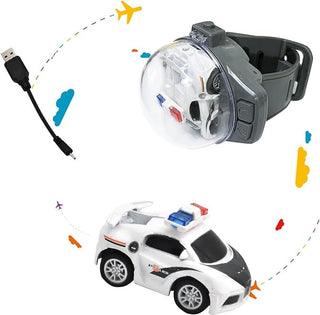 Miniature Remote Controlled Wristwatch Toy Racing Car for Kids