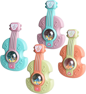Dreamy Guitar Shaking Bell Sensory Toy (1 pc)