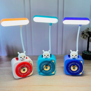 3in1 Camera Shape Desk Lamp with Pen & Pencil Holder and Sharpener