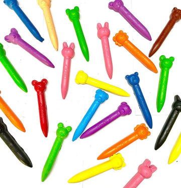 Animal Stick Design Crayons Set