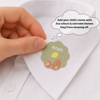 Personalized Iron On Label Sticker - Deer Tales (32pc) (PREPAID ONLY)