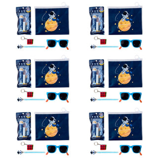 (Pack of 6) Little Astronaut Pouch Hamper for Return Gift