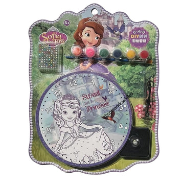 DIY Disney-Themed Clock for Kids