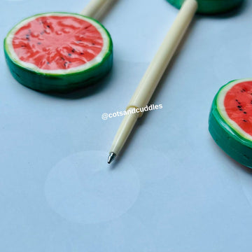 Cute Fruit Lollipop Design Pen for Kids