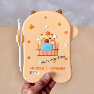 Cute Animal Design LCD Portable Writing Pad Tablet with Premium Silicon Cover