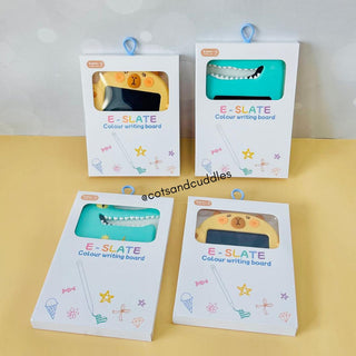 Cute Animal Design LCD Portable Writing Pad Tablet with Premium Silicon Cover