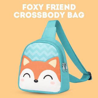 Animal Print Crossbody Bag for Kids 1pc (Fox)