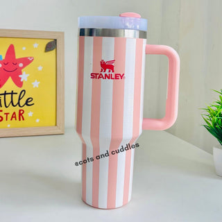 Cute Colored Strip Design 1.18 L Tumbler for Kids