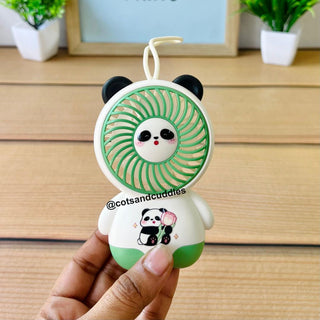 Cute Panda Design Handheld Mini Fan for Kids
