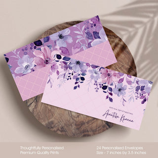 Personalised Envelopes - Lilac Dreams (PREPAID ONLY)
