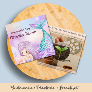 Plantable Gift Tag - Ocean Dreams - 24 Tags (PREPAID ONLY)