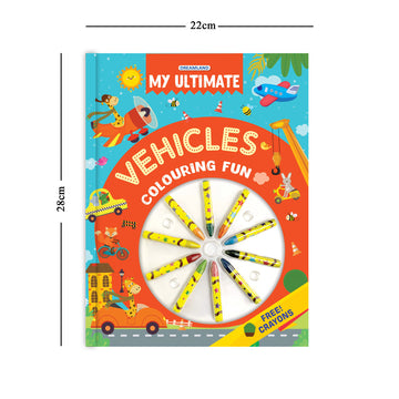 My Ultimate Vehicles Colouring Fun Book
