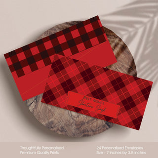 Personalised Envelopes - Classic Checks (PREPAID ONLY)