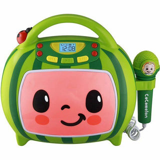Cocomelon Karaoke Machine with Wired Microphone