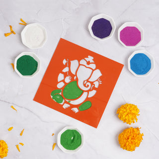 Diwali DIY Rangoli Kit - Ganesh Ji each 299 (Pack of 5)