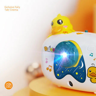 Cute Dino & Duck Projection Camera Toy for Kids