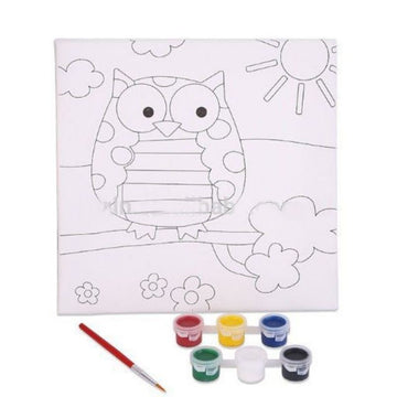Six Shades of Expression: A Color Canvas Painting Set