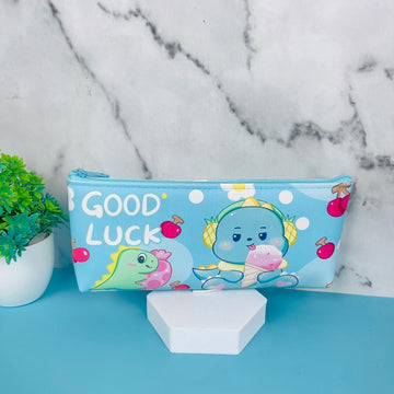 Dino-Mite Delight: A Cute and Functional Dinosaur Pencil Pouch for Kids