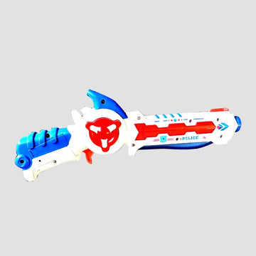 Police Adventure 2-in-1: Gun and Sword with Lights and Sound