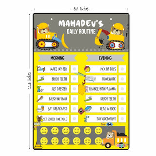Daily Reward Chart Personalised Builder Zone (PREPAID ONLY)