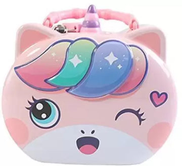 The Enchanted Unicorn Savings: A Magical Unicorn Face Piggy Bank
