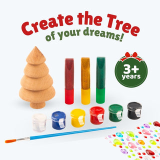 Wooden Christmas Tree for Kids