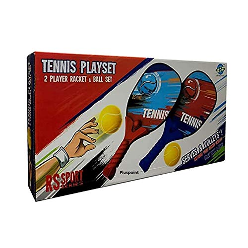KidFriendly Table Tennis Toy Set 2 Rackets and 2 Foam Balls for kids
